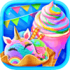 Unicorn Ice Cream Maker - Carnival Fair Food 2018