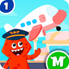 My Monster Town  Airport Games for Babies & Kids