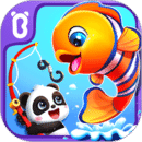 寶寶釣魚