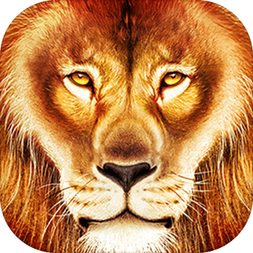 3D狮子动物狩猎生存