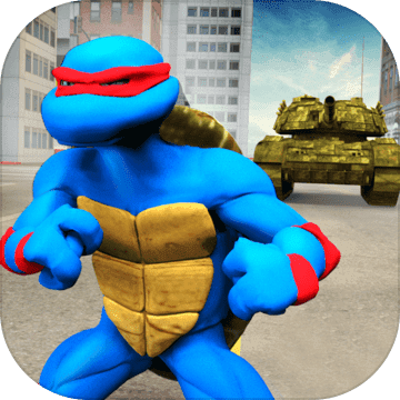 Turtle Warrior Dark Ninja: Tank Attack