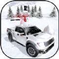 冬季雪卡车3D