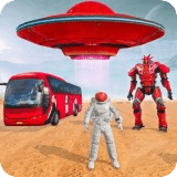 火星之战3D巴士机器人