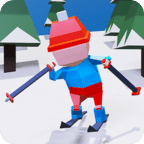 无尽的3D滑雪