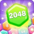 2048六边形粉碎