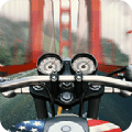 美国公路竞速摩托骑士