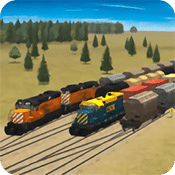 火车和铁路货场