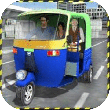 Tuk Tuk Auto Rickshaw Driving