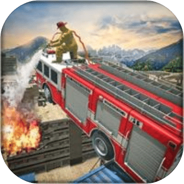 Fire Truck Stunt Racing Games