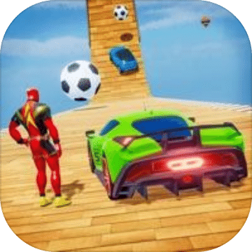 Mega Ramp Stunts Cars Game