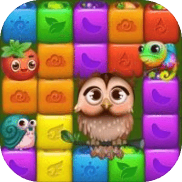 Fruit Funny Blocks farm cubes