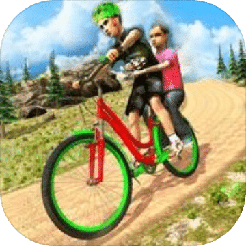 Kids BMX Bicycle Taxi Sim 2018