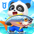 寶寶釣魚