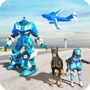 美国警察机器人狗-警察飞机运输游戏
