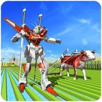 Farm Village Robot Transform