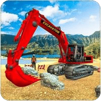 Excavator Crane Driving Sim