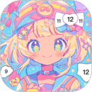 填色