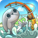 钓鱼佬净化海洋